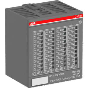1SAP450700R0001 ABB - DA501-XC Digital/analog I/O module.16DI:24 V DC.4AI:U, I, RTD, DI.2AO:U, I.8DC:24 V DC(DA501-XC)