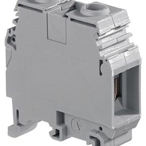 1SNA115124R0700 TE Connectivity Feed-Through, Screw Clamp Terminal Block, Gray, Product Spacing 16 mm [.629 in], 2 Position, Screw Terminal, ENTRELEC SNA, Modular Terminal Blocks