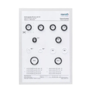 R961000474 Bosch Rexroth - LC25A/B/DB/DR.-7X SEAL KIT,LC25A/B/DB/DR.-7X,4 O-RING,5 SUPPORT RING