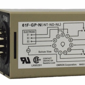 61F-GP-N Omron LEVEL SWITCH, FLOATLESS, COMPACT, PLUG IN TYPE, 11 PINS