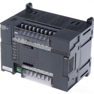 CP1L-EL20DR-D Omron Controller PLC, 24 VDC supply, 12 x 24 VDC inputs, 8 x relay outputs 2 A, 2 x analog inputs, 5K steps program + 10K words data memory, 1 x Ethernet port