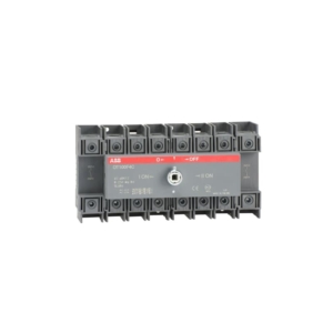 1SCA105019R1001 ABB - OT100F4C CHANGE-OVER SWITCH, Handle and shaft need to be ordered separately, Open transition