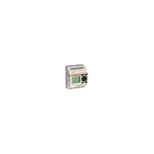 1SVR440710R0300 ABB - CL-LSR.C12DC1 CPU logic module and inputs / outputs. CL-LSR.C12DC1 Logical mode with clock and date display 12V c.c. with 8 digital inputs (2 analog 0-10V c.c.) and 4 relay outputs with display