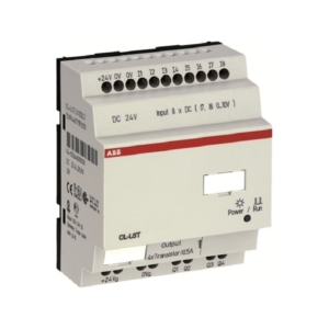 1SVR440712R0200 ABB - CL-LSR.CX12AC1 CPU logic module and inputs / outputs. CL-LSR.CX12AC1 Logical mode with clock and 24V calendar c.a. with 8 digital inputs (2 analog 0-10V c.c.) and 4 relay outputs