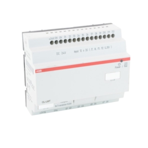 1SVR440721R1200 ABB - CL-LMT.CX20DC2 CPU logic module and inputs / outputs. CL-LMT.CX20DC2 Logical mode with clock and date 24V c.c. 12 digital inputs (4 analog 0-10V c.) 8 Transistor outputs (expandable)
