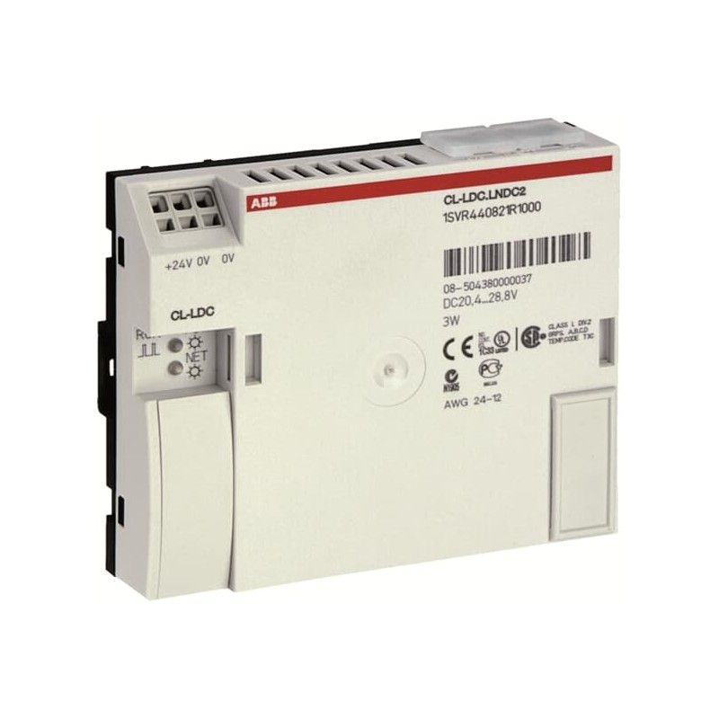 1SVR440821R0000 ABB - CL-LDC.LDC2 CPU logic module and inputs / outputs. CL-LDC.LDC2 Central unit with power supply 24V c.c. (CPU) - Display System
