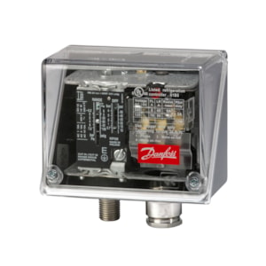 060-538766 Danfoss Pressure Switch, KP36, Adjustment range [bar] Pe: 2.00 - 14.00, Differential [bar]: 0.70 - 4.00, Reset function: Auto, Pressure connection type: G, Pressure connection size: 1/4, IP degree of protection: IP55, Max. operating pressure [bar]: 17.0