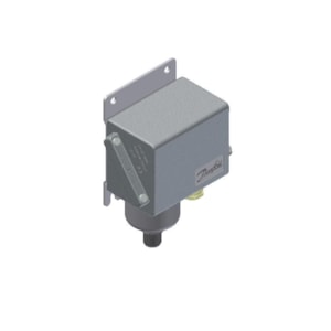 060-310966 Danfoss Pressure switch, KPS31, PRESSURE CONTROL,2.5 BAR,0.25 MPA REGULATION RANGE MAX,1.5 PSI,87 PSIG MAX WORKING PRESSURE,METAL CABLE GLAND,IP67,KPS31