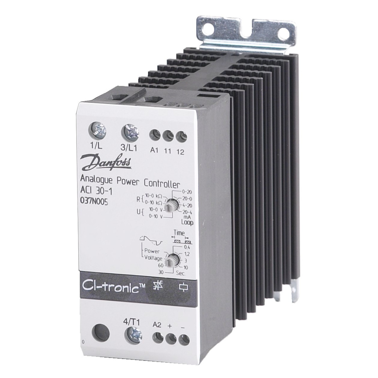 037N0057 Danfoss Relay: solid state; Ucntrl: 0÷10VDC; Rin: 0÷10kΩ; Icntrl: 4÷20mA