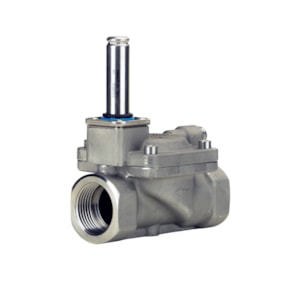 032U8508 Danfoss Solenoid valve, EV220B, Function: NC, G, 1, 11.000 m³/h, FKM, Media recommendations: Oil,Comp.Air,Vacuum, Body material: Stainless steel, Operation: Servo-operated (diaphragm), Number of ways: 2/2