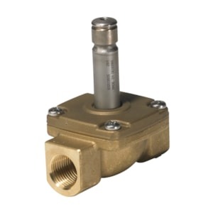 032U3805 Danfoss Solenoid valve, EV225B, Function: NC, G, 1/2, 3.000 m³/h, PTFE, Media recommendations: Steam, Approval: UL; UR, Body material: DZR brass, Operation: Servo-operated (diaphragm), Number of ways: 2/2