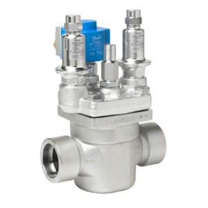 027H8030 Danfoss Pilot operated servo valve, ICS3 80, 80.0 mm, Butt weld, Inlet connection type: Butt weld, Connection standard: EN 10220, Inlet connection size [mm]: 80.0, Kv value [m³/h]: 82.000, Connection material: Steel