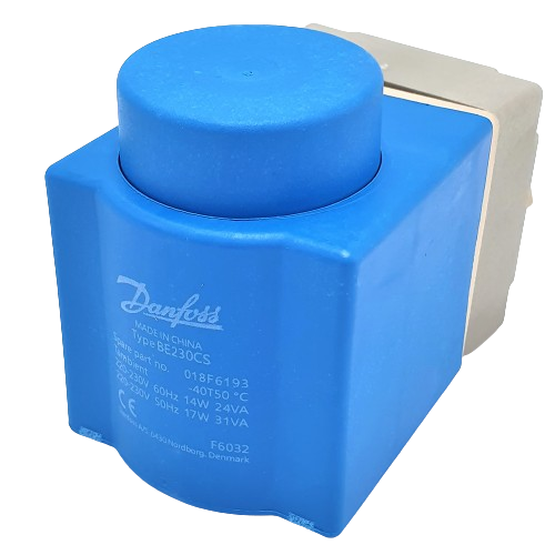018F6252 Danfoss Solenoid coils, BF240AS, Cable, 1,000 m, Supply voltage [V] AC: 240, Multipack