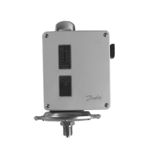 017-519666 Danfoss Pressure switch, RT113, Adjustment range [bar] Pe: 0 - 0.3, Differential [bar]: 0.01 - 0.05, Contact function: SPDT, Reset function: Auto, Pressure connection type: G, Pressure connection size: 3/8, Male/female pressure: Male, IP protection class: IP66, Max. operating pressure [bar]: 0.4