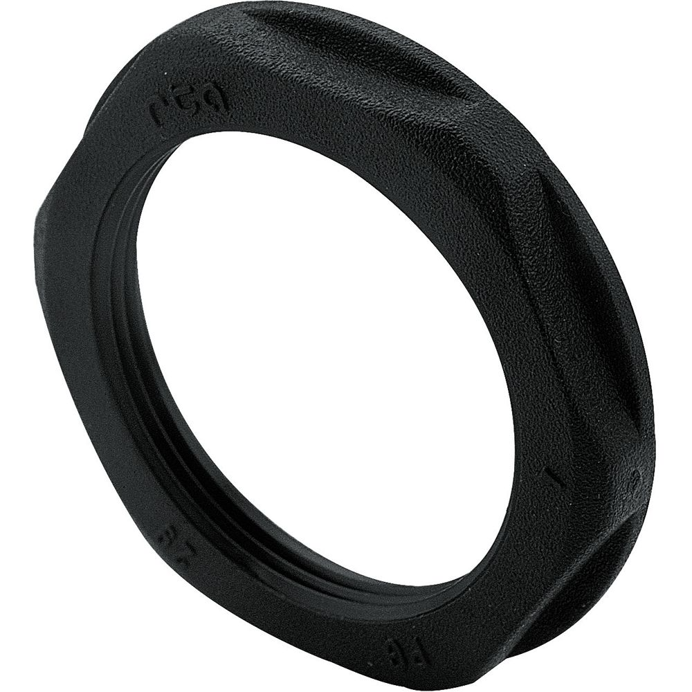 386677 Legrand Polyamide ring ISO thread with hexagonal key, black colour Thread: M50x1.5