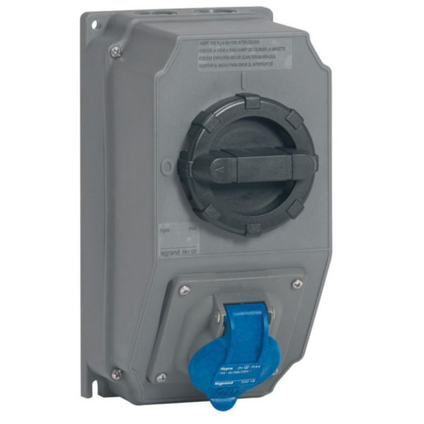 059260 Legrand LEGRAND SW COMB 200/250V 16A 2P+E