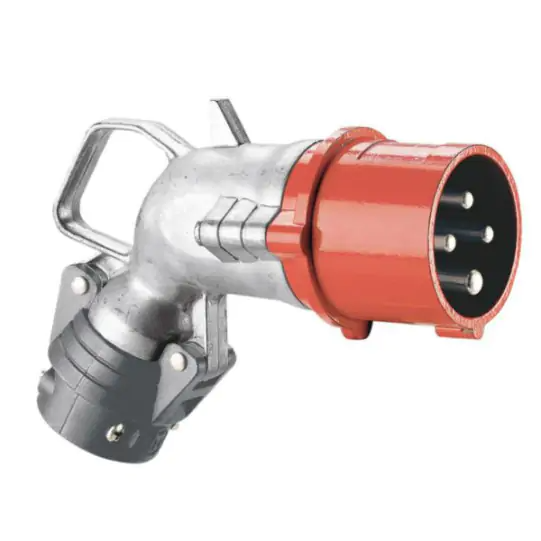 052273 Legrand Angled plug Hypra - IP 44 - 380/415 V~ - 16 A - 3P+E - metal