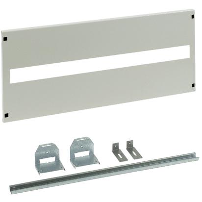 048620 Legrand 150 x 600 mm windowed panel. 24 DIN modules. Supplied with hinges, DIN profile and fasteners.
