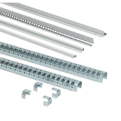 048603 Legrand Kit for internal modular system 1800 x 800 mm, Consisting of 4 profiles 2 vertical and 2 horizontal to be fixed on the front of the structure and two intermediate uprights the former allow the fixing of windowed, blind, instrument, and boxed switch panels, the latter the fixing of equipment installation plates.