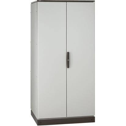 047927 Legrand Cabinet 2000 X 1200 X 500 mm with 2 blind doors complete with back, roof, plinth height 100mm, guillotine bottom
