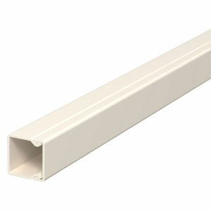 039700 Legrand 10 x 10mm adhesive minichannel cable guide supplied with hinged cover length 2.1m white RAL9010