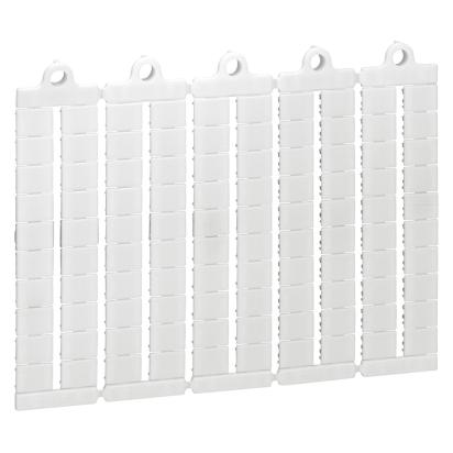 039502 Legrand 8 mm white labels. Sheets of 100 pre-stretched labels