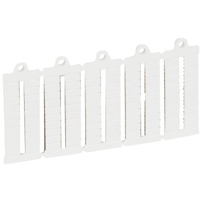 039500 Legrand 5 mm white labels. Sheets of 100 pre-stretched labels
