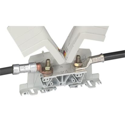 039014 Legrand Power lug terminal 42 mm pitch. For copper and aluminum cables.