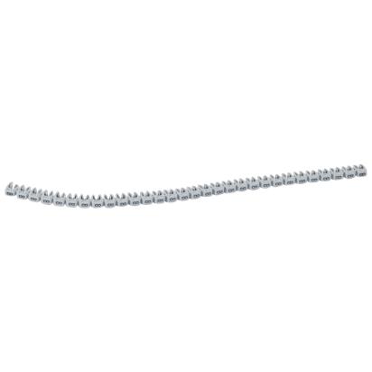 038238 Legrand Polyamide 66. Digit 8. Gray color. Marking for Viking 3 terminal blocks, modular terminal blocks and conductors with cross sections from 4 to 6 sq. mm.