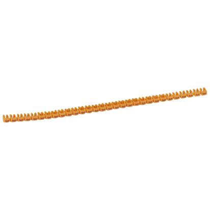 038223 Legrand Polyamide 66. Digit 3. Orange color. Marking for Viking 3 terminals, modular terminal blocks and conductors of 1.5 to 2.5 sq. mm. cross-sectional area
