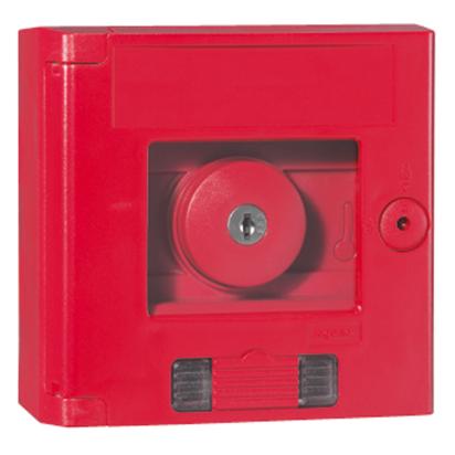 038009 Legrand emergency stop box with mushroom button transparent hatch IK07 IP44 wall-mounted door