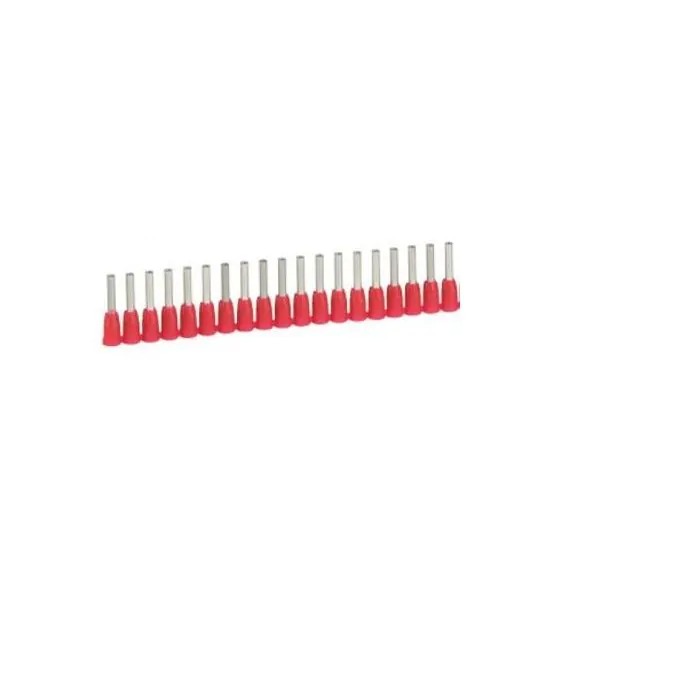 037663 Legrand Tip terminal section 1mmq red Pack 1000 pieces Legrand