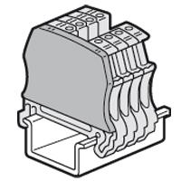 037550 Legrand Gray terminal for screw terminals 1 input1 output 5, 6, 8 and 10 mm pitch