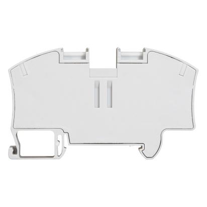 037264 Legrand Automatic clamp for phase conductors max section 16 sq mm 1 connection 1 input 1 output color gray. 12mm pitch. With integrated terminal