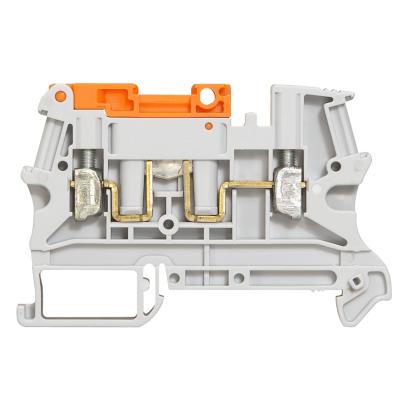 037184 Legrand Disconnectable screw terminal for standard circuits with mini-disconnector 1 connection max section 2.5 sq. mm gray color 6mm pitch.