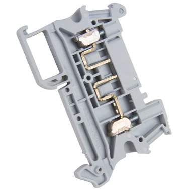 037180 Legrand Sectionable screw terminal - 1 connection - max section = 2.5 mm2 - gray color - 6mm pitch.