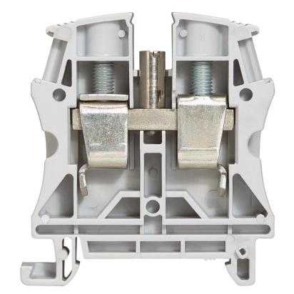 037164 Legrand Standard screw terminal for phase conductors max cross section 16mmq 1 connection 1 input 1 output color gray. 12mm pitch