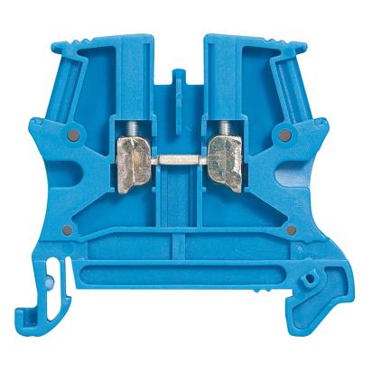 037105 Legrand Standard screw terminal for neutral conductors max section 35 sq mm 1 connection 1 input 1 output color blue. 15mm pitch