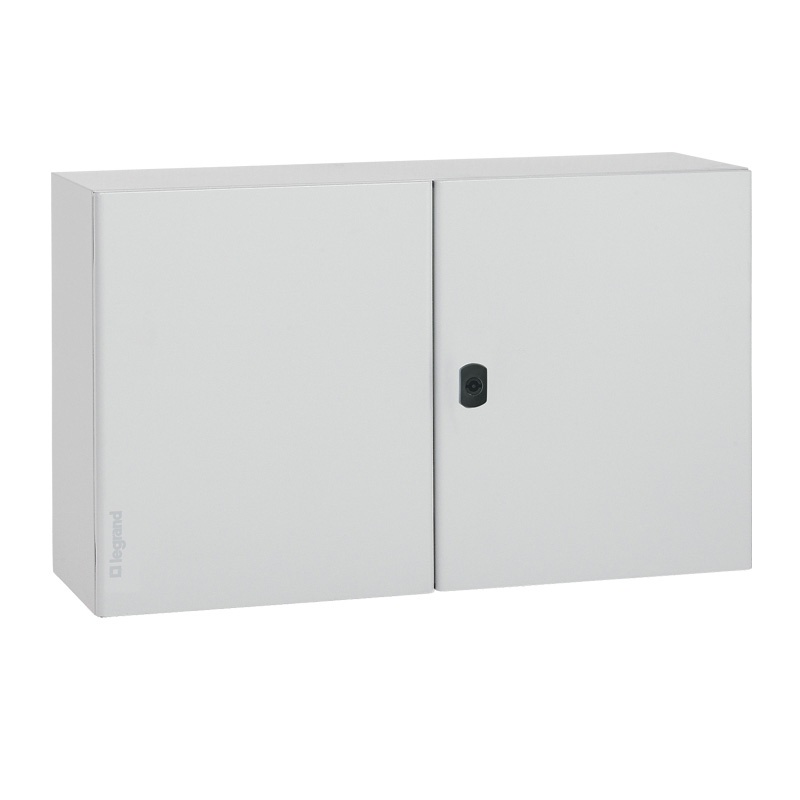 036978 Legrand IP55 metal cabinet with double blind door height 600mm width 800mm depth 300mm
