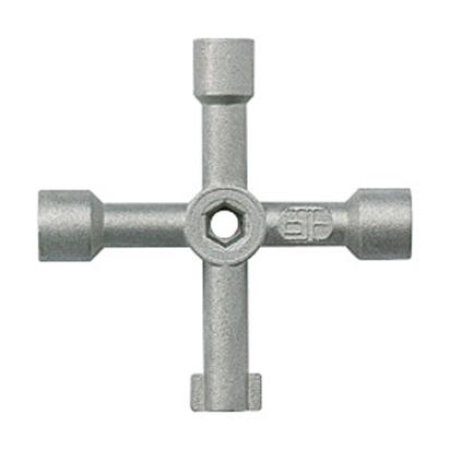 036842 Legrand Multiple impression tool with 8mm male square,6mm male square, 6mm male triangle and double bar impression