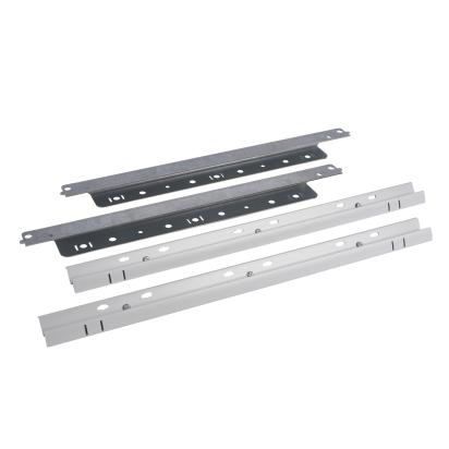 036613 Legrand Pair of uprights for 400 x 300 mm square. For AtlanticE, Atlantic inox and Marina modular square frames. Made of electro-galvanized metal. Supplied with panel supports fixing brackets and compensation panels.