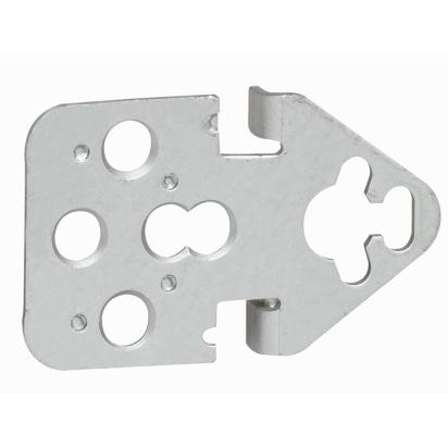 036404 Legrand Set of 4 plates for wall mounting maximum supportable weight 300 kg use in vertical and horizontal high performance steel anti-corrosion treatment