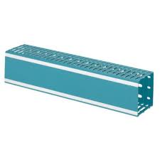 036217 Legrand Cable ducting Lina 25 - w. 80 x h. 80 mm - blue 2525 - L. 2m