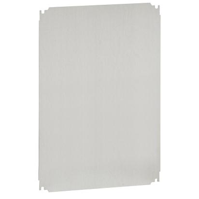 036058 Legrand Metal bottom plate 700 x 500 mm galvanized steel sheet. 3010um thickness. For AtlanticE, Atlantic inox and Marina switchboards.