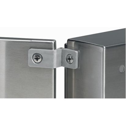 035807 Legrand Satin nickel-plated zamak hinges. Pack 2 pieces
