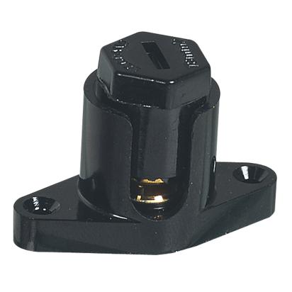 034042 Legrand Click clamps anti-twist clamps Fixed with fixing feet Hexagonal head Clamping the cable under plate prevents its twisting Nominal cross-section mmq 2 x 18