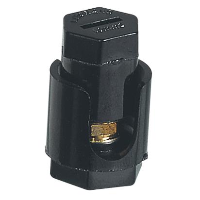 034031 Legrand Click clamps Anti-twist clamps Flying Hexagonal head Clamping the cable under plate prevents it from twisting Nominal section mmq 2 x 10