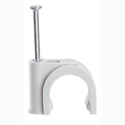 031531 Legrand Fixfor cable fastening clips gray RAL 7035 Cable diameter mm 14 Nail diameter mm 2