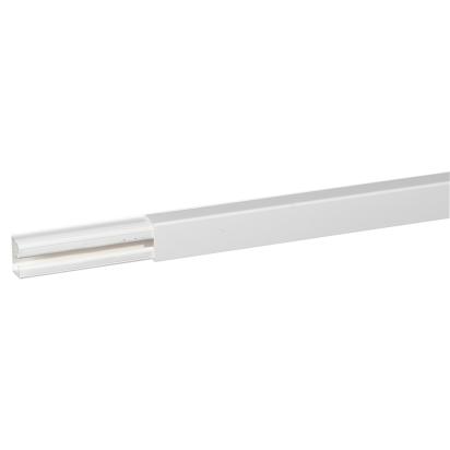030017 Legrand mini-trunking 32 x 20mm with integrated cable seal length 2.1m white RAL 9010