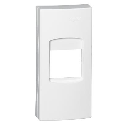 010935 Legrand channel luminaire holder Support Accessories modular luminaire holder 3 modules for covers 85mm white Ral 9010